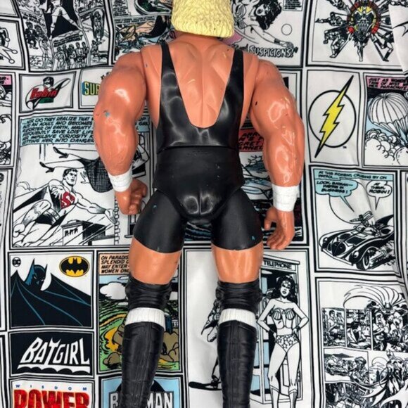 Vtg 1991 Sid Vicious WCW Superstars Galoob 14" Giant Wrestling Action Figure - Picture 7 of 7